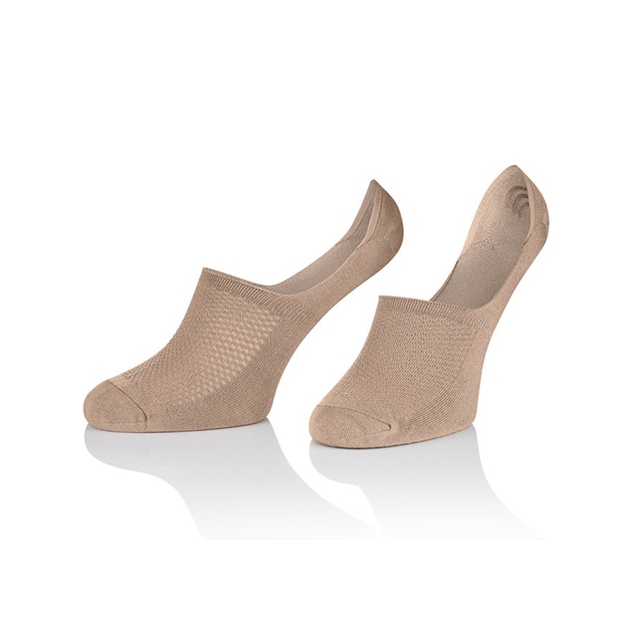 MOKASYNY BAMBUSOWE BEŻOWE