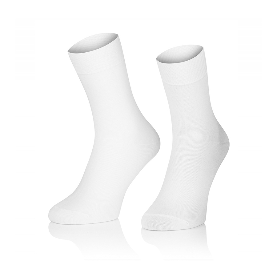 SKARPETY BAMBUSOWE MĘSKIE BIAŁE