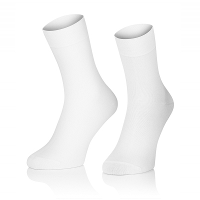 SKARPETY BAMBUSOWE MĘSKIE BIAŁE