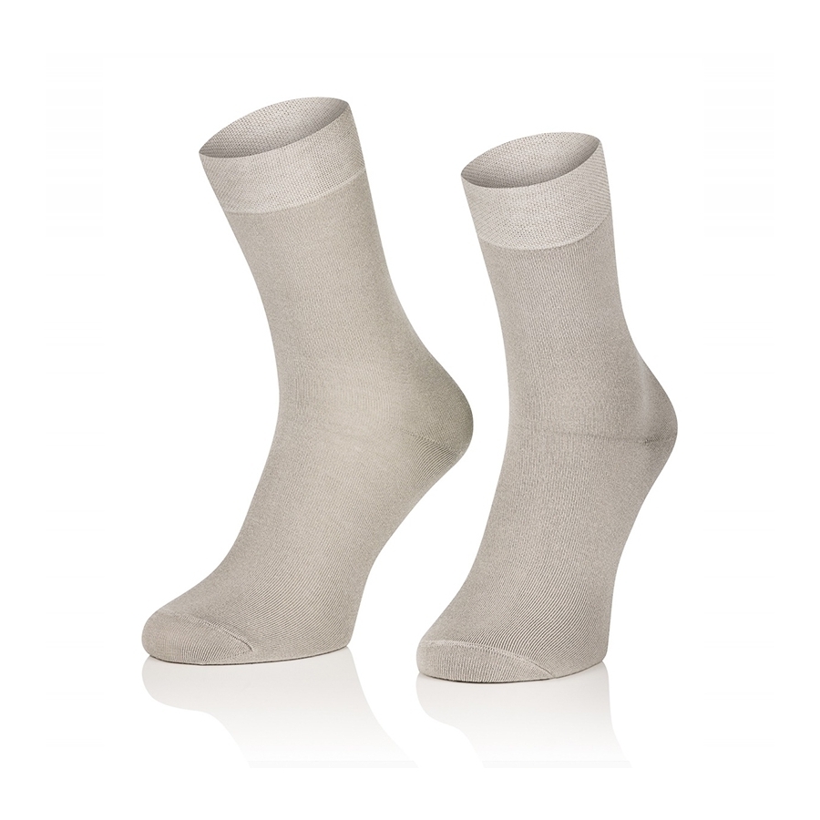 SKARPETY BAMBUSOWE MĘSKIE JASNY BEŻ