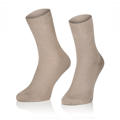 SKARPETY BAMBUSOWE MĘSKIE BEŻ