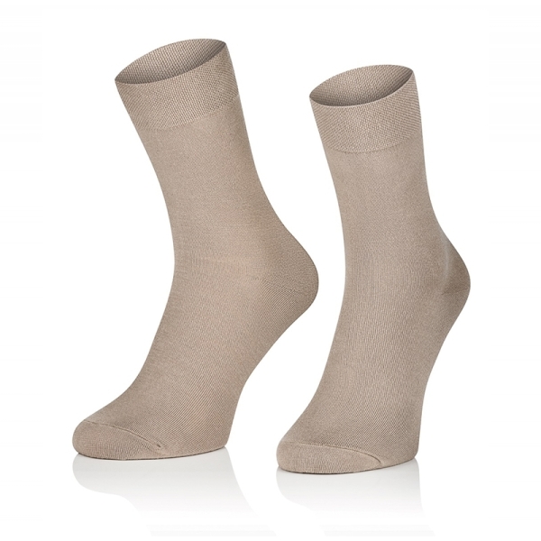 SKARPETY BAMBUSOWE MĘSKIE BEŻ