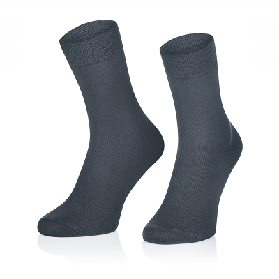 SKARPETY BAMBUSOWE MĘSKIE SZARE