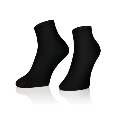 Intenso lýtkové bambusové ponožky - černé