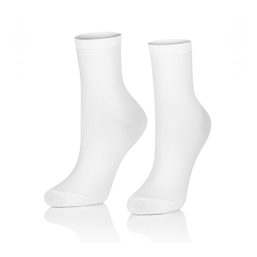 SKARPETY BAMBUSOWE DAMSKIE BIAŁE