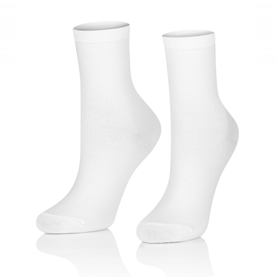 SKARPETY BAMBUSOWE DAMSKIE BIAŁE