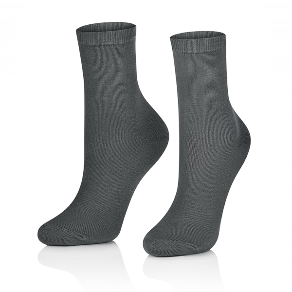 SKARPETY BAMBUSOWE DAMSKIE SZARE