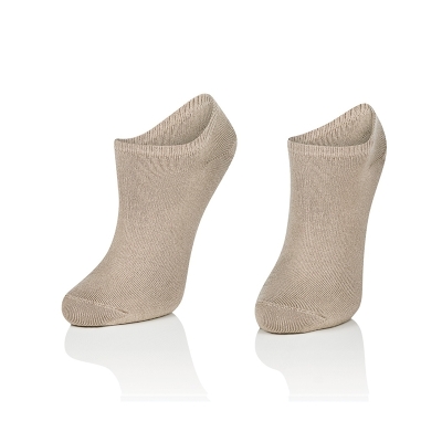 Intenso dámské bambusové nízké ponožky - béžové
