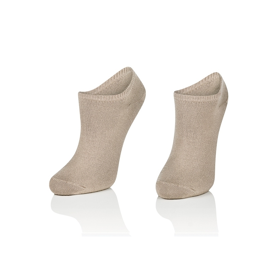 STOPKI BAMBUSOWE DAMSKIE BEŻ