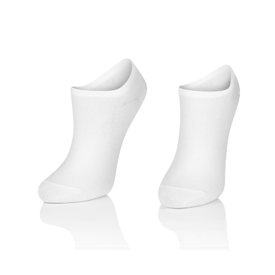 Intenso dámské bambusové nízké ponožky - bílé