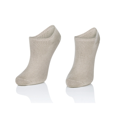 STOPKI BAMBUSOWE DAMSKIE JASNY BEŻ