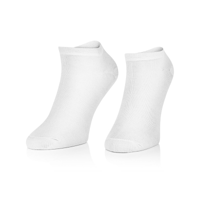 Intenso bambusové kotníkové ponožky - bílé