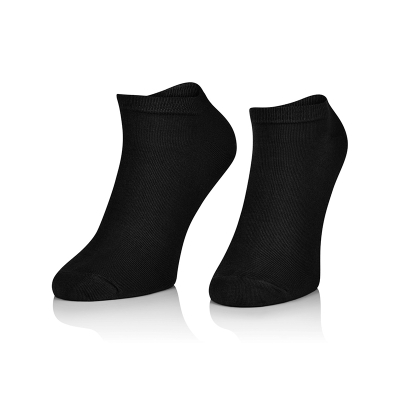 Intenso pánské bambusové kotníkové ponožky - černé