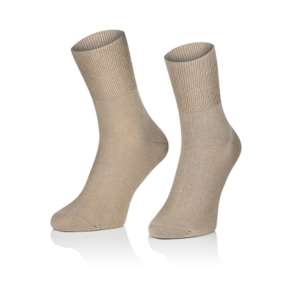 Intenso zdravotní pánské ponožky - béžové