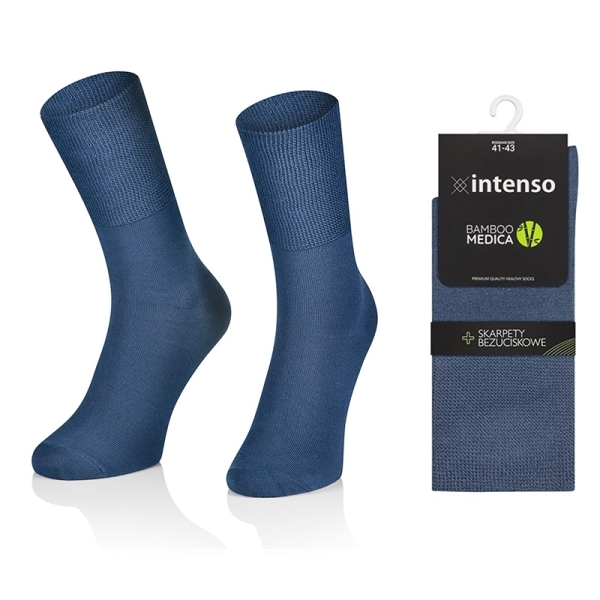Skarpety bezuciskowe bambusowe Bamboo Medica Jeans