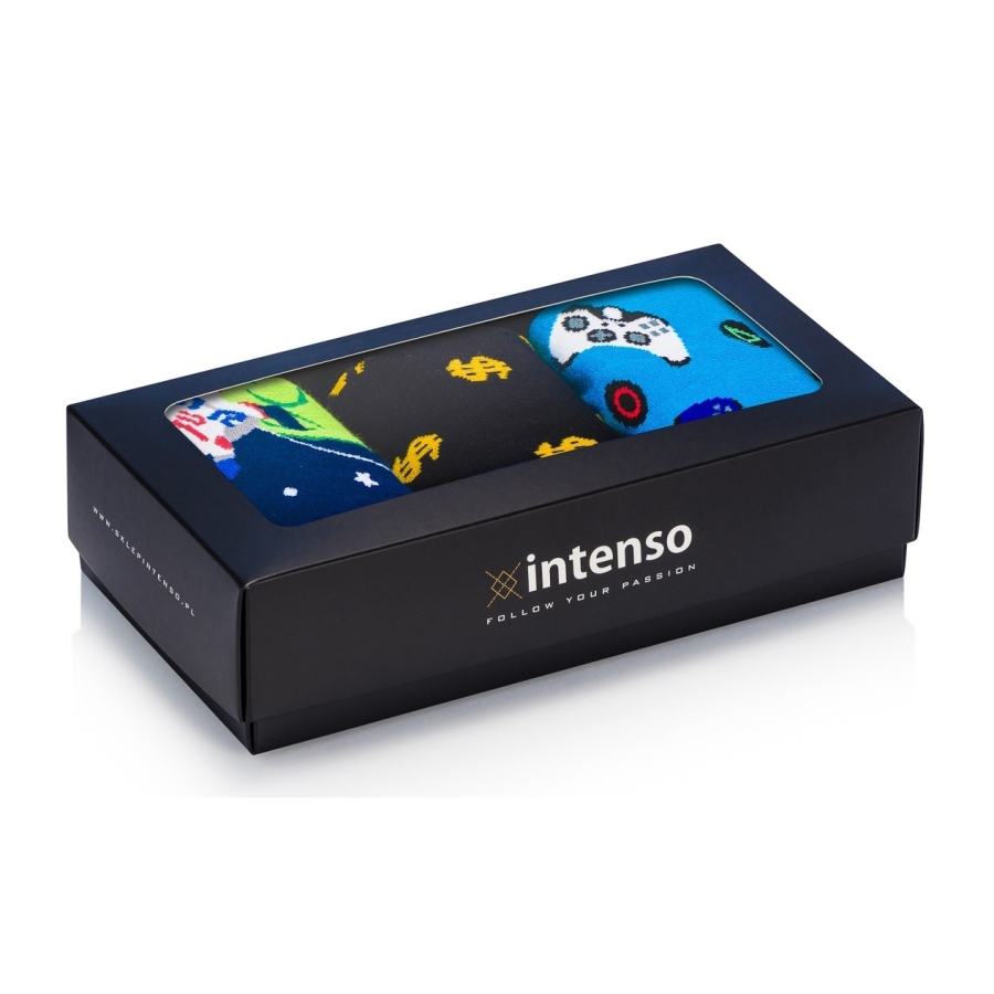 Zestaw Skarpet Z4 eleganckie pudełko 3Pak