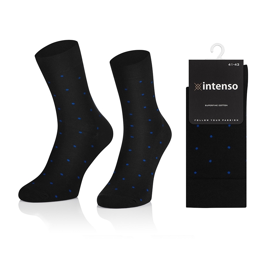 ELEGANCKIE SKARPETY MĘSKIE WE WZORY WZ1