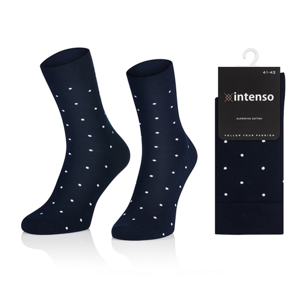 ELEGANCKIE SKARPETY MĘSKIE WE WZORY WZ2