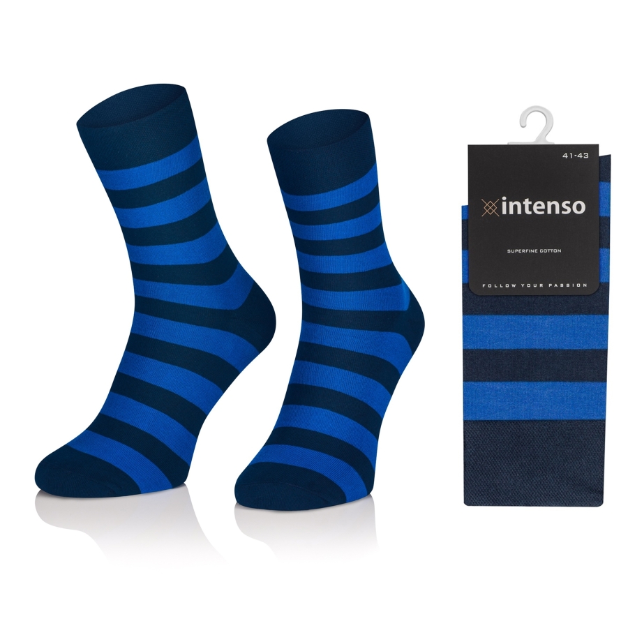 ELEGANCKIE SKARPETY MĘSKIE WE WZORY WZ13